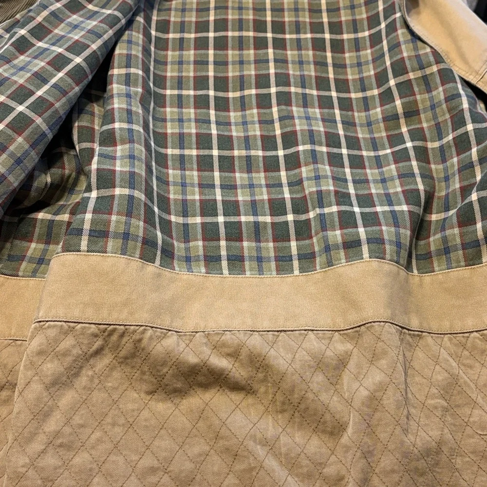 Vintage 90s Barn Coat J. Crew Men's Brown Chore Field Jacket Grunge Distress